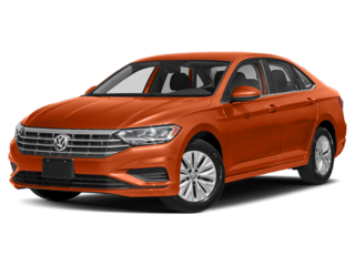 Orange 2021 Volkswagen Jetta