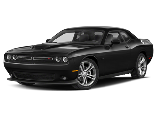 2022 silver dodge challenger left side angle view