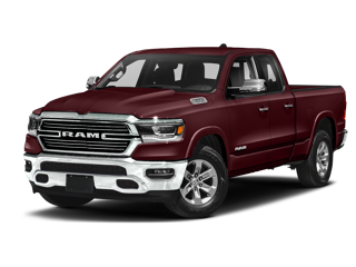 red 2022 ram 2500 left side angle view