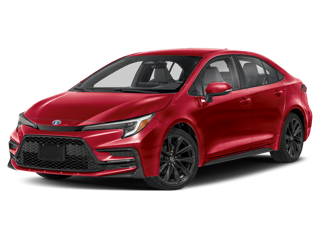 2025 Toyota Corolla in Ruby Flare Pearl