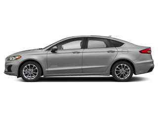 Light Gray Ford Fusion Hybrid sedan in Apple Valley, MN