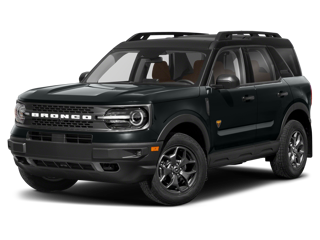 red 2021 ford bronco suv